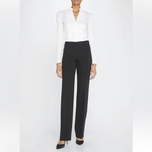 Akris Black Wide-Leg Pants
